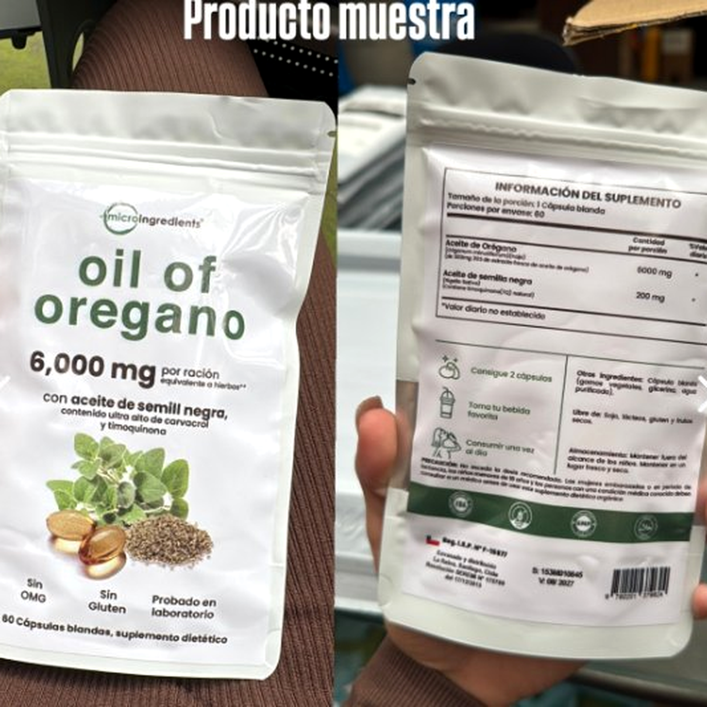 VitaShield™ Aceite de Orégano Silvestre