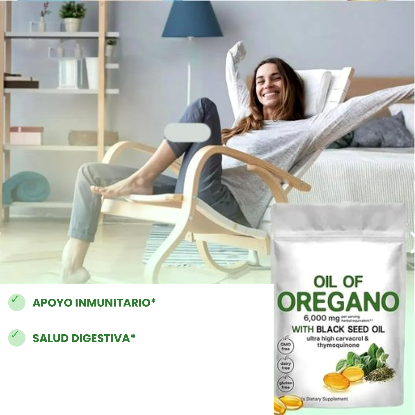 VitaShield™ Aceite de Orégano Silvestre