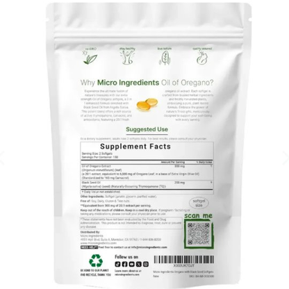 VitaShield™ Aceite de Orégano Silvestre