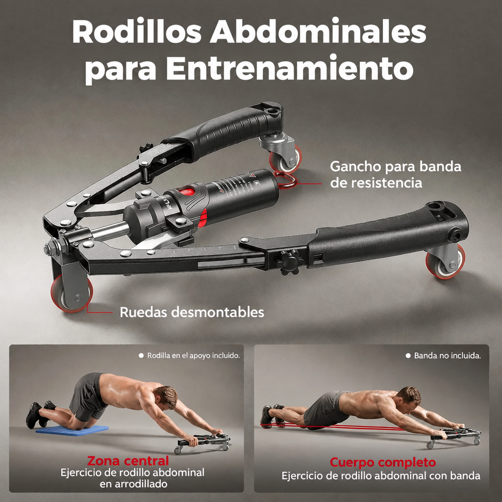 Rodillos abdominales ensamblables
