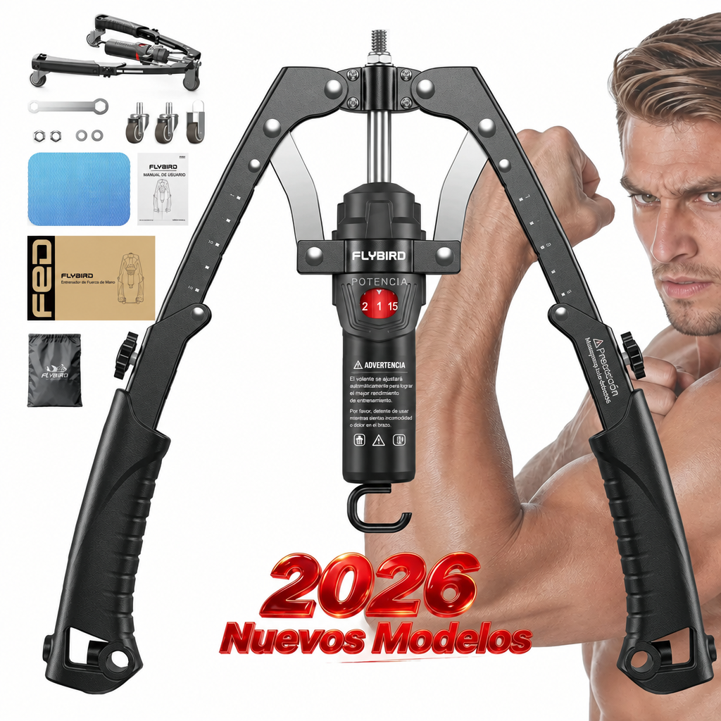 Entrenador hidráulico de brazos, modelo 2026